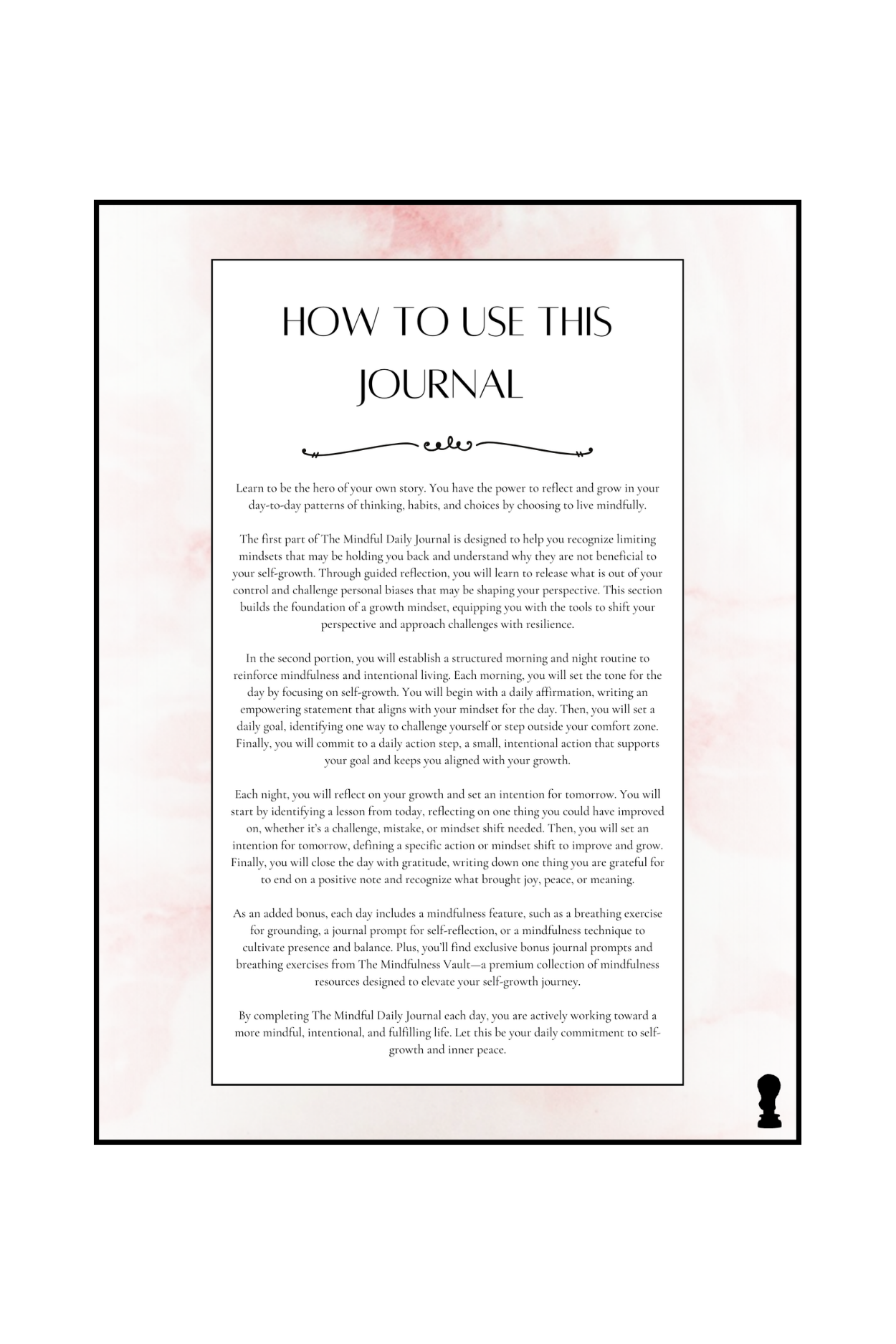 The Mindful Daily Journal