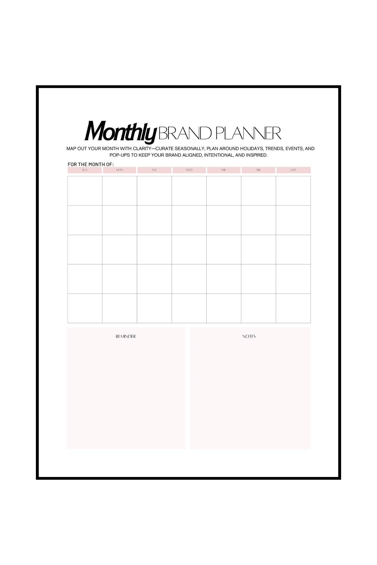 The Mindful Daily And CC Media Planner