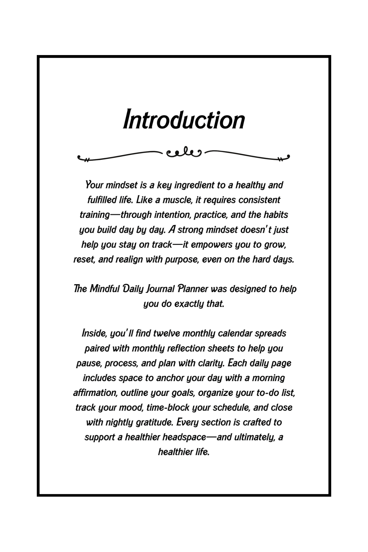 The Mindful Daily Journal Planner