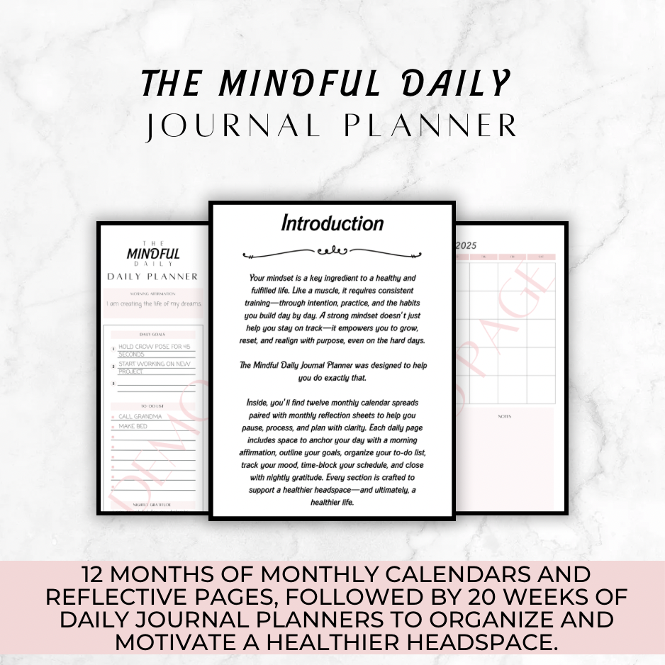 The Mindful Daily Journal Planner