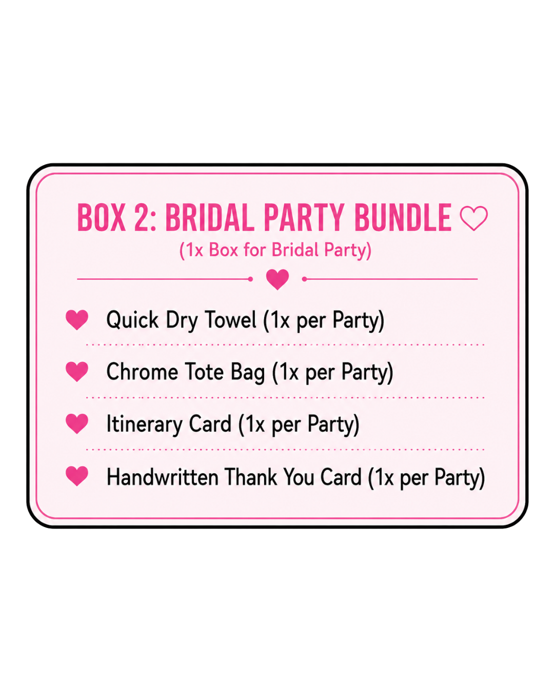 The Mindful Daily Bridal Party Bundle